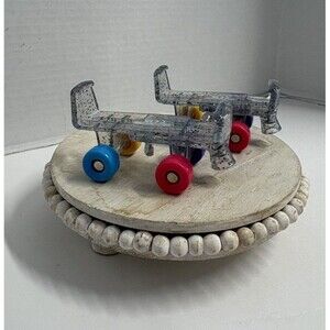 Build-a-Bear Workshop Rainbow Glitter Roller Skates Shoe Attachments